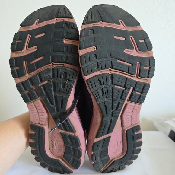 Brooks Womens Adrenaline GTS21 Running Shoes Sneakers Charcoal Gray Size 10 - Picture 6 of 10